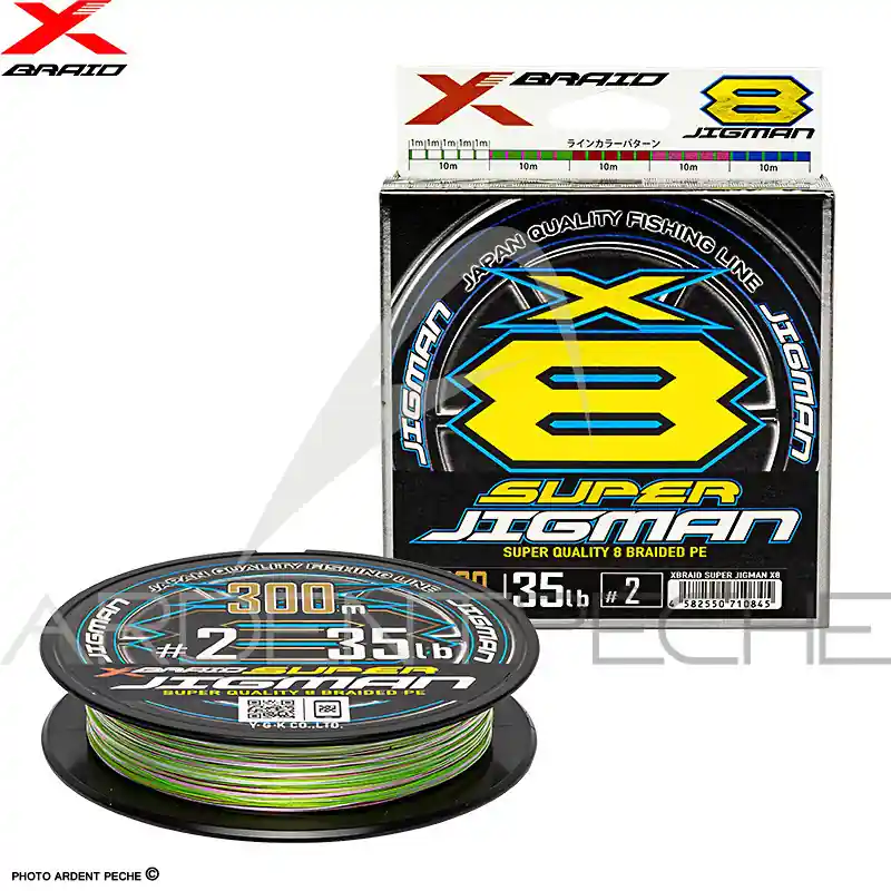 Tresse XBRAID Super jigman X8 300m Offre Du Jour