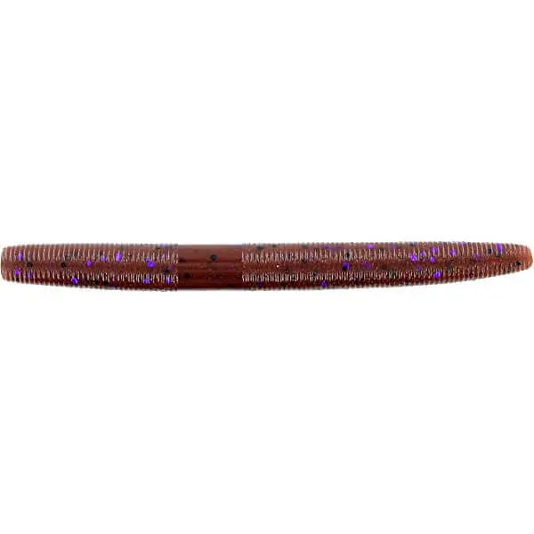 Nouvel Arrivage Leurre souple Yamamoto Yamasenko 4" - 100 mm Cannelle Bk Purple Flake