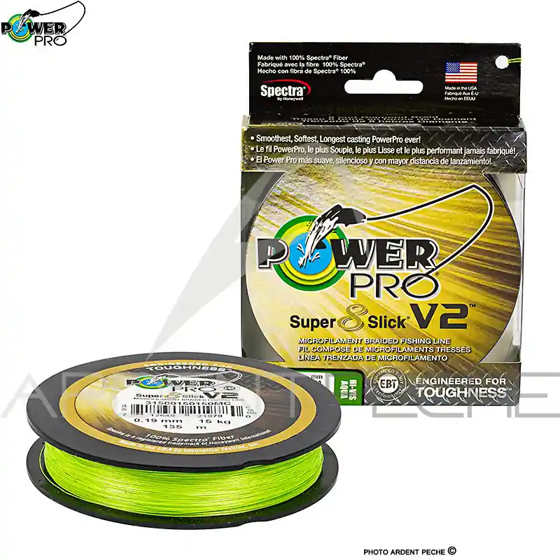 Tresse POWER PRO Super 8 slick V2 Aqua green 135m Remise