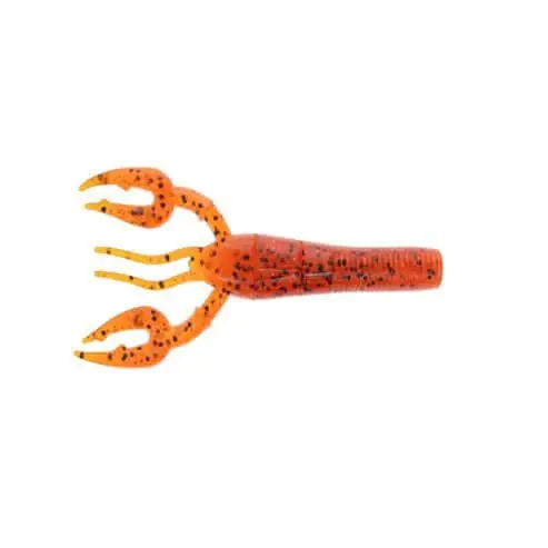 Leurre souple Yamamoto Fat Baby Craw 3.75" - 95 mm Fire Craw (crabe de feu) Seulement Aujourd'hui