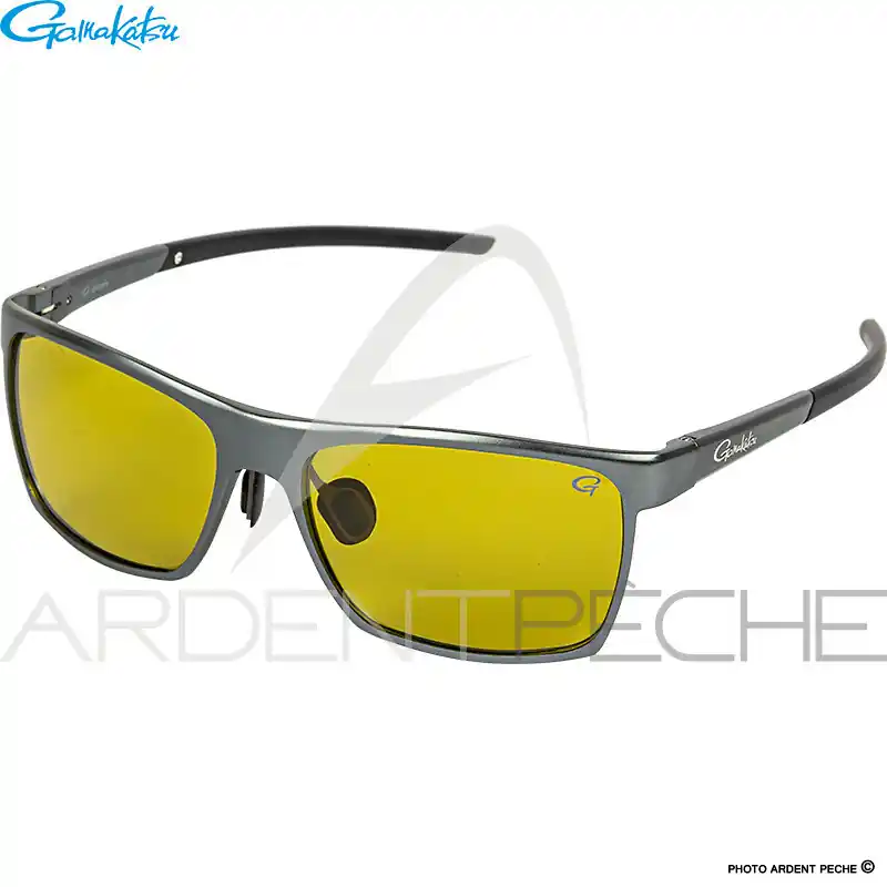 Lunettes polarisantes GAMAKATSU G Glasses alu Amber Meilleur Choix