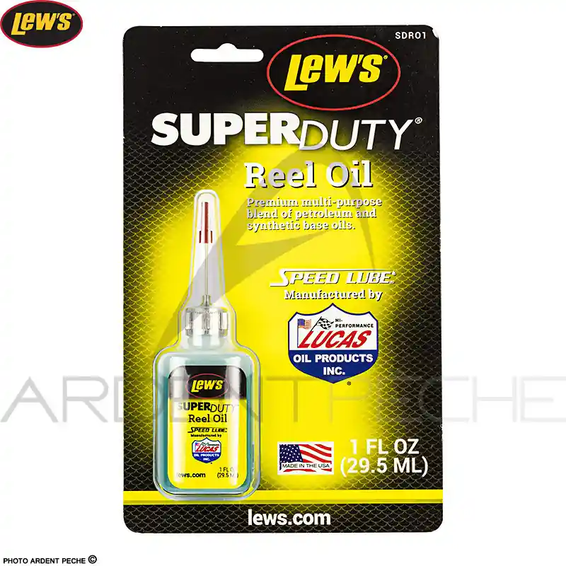 Huile LEW´S Superduty reel oil Offre Limitée