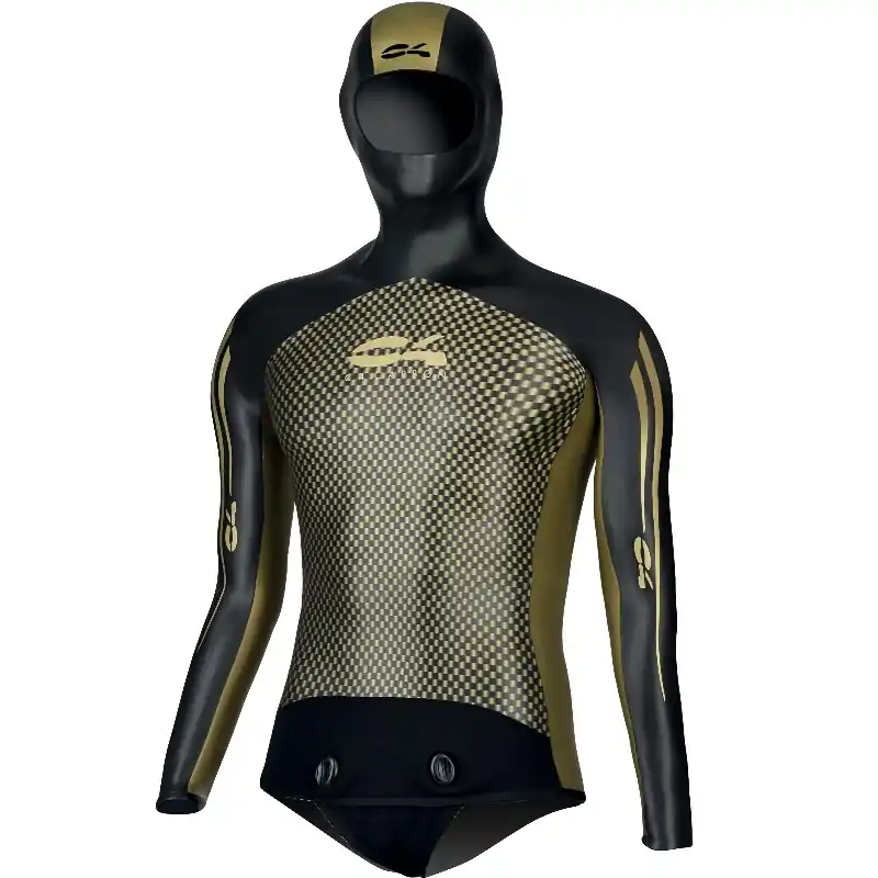 Veste de combinaison C4 Aurea 3 mm - Homme Nouvel Arrivage