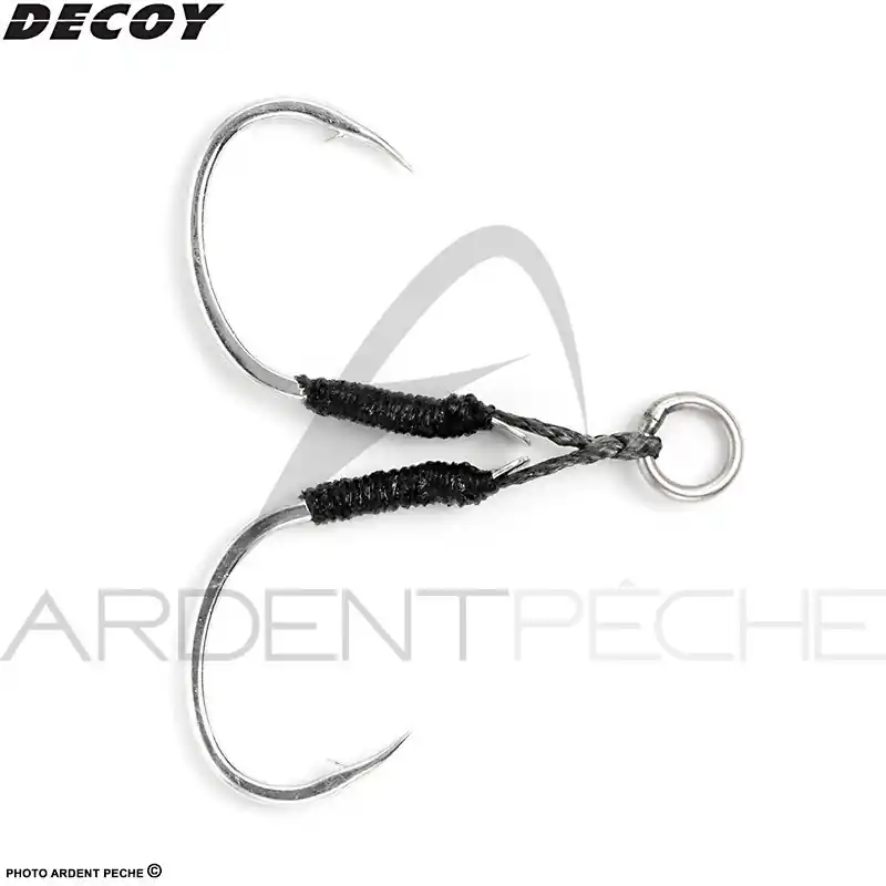 Offre Limitée Hameçon assist DECOY DJ-84 Super light assist twin