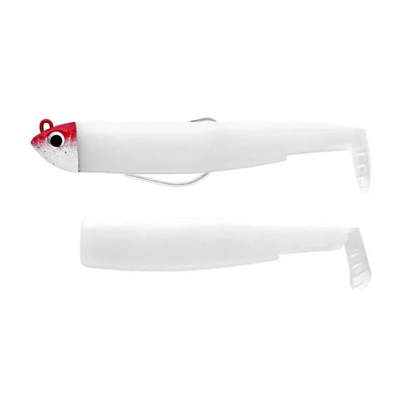 Nouvelle Collection Combo Black Minnow No. 2,5 105 Shore 8 g White Red Head