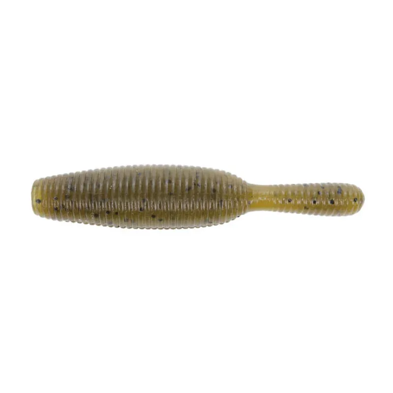 Top Vente Leurre souple Yamamoto Yamatanuki 2,5"-63,5 mm Vert Citrouille Noir Flocon