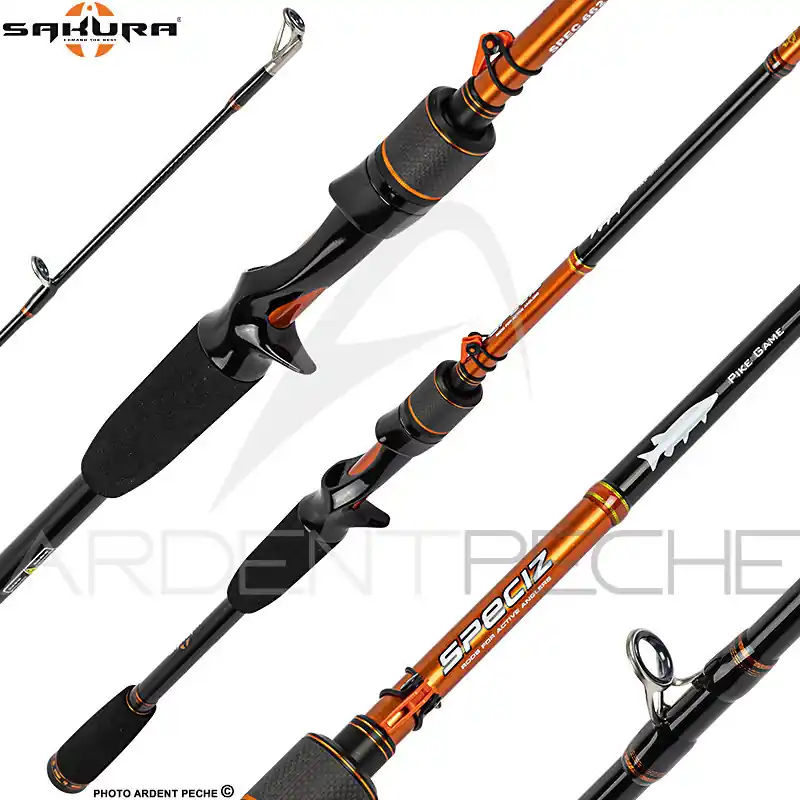 Canne casting SAKURA Speciz 2.0 Retour Gratuit