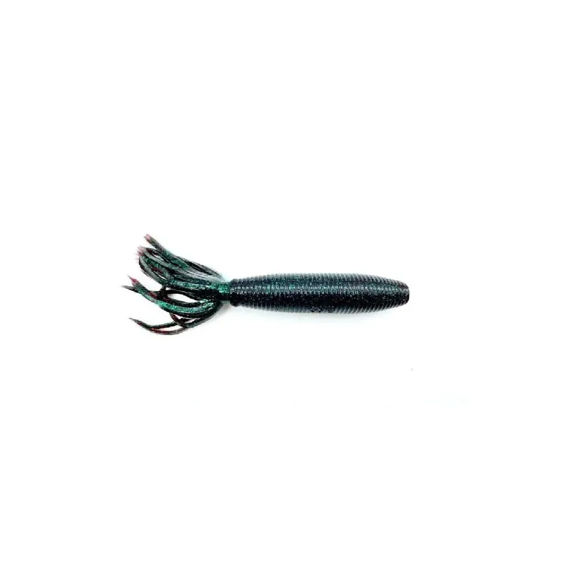 Leurre souple Yamamoto Fat Ika 4" 100 mm Special Plum Emerald Meilleur Prix