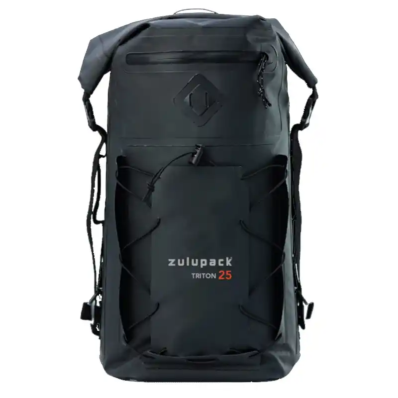 Sac à dos étanche Zulupack Triton 25L Noir Offre Spéciale