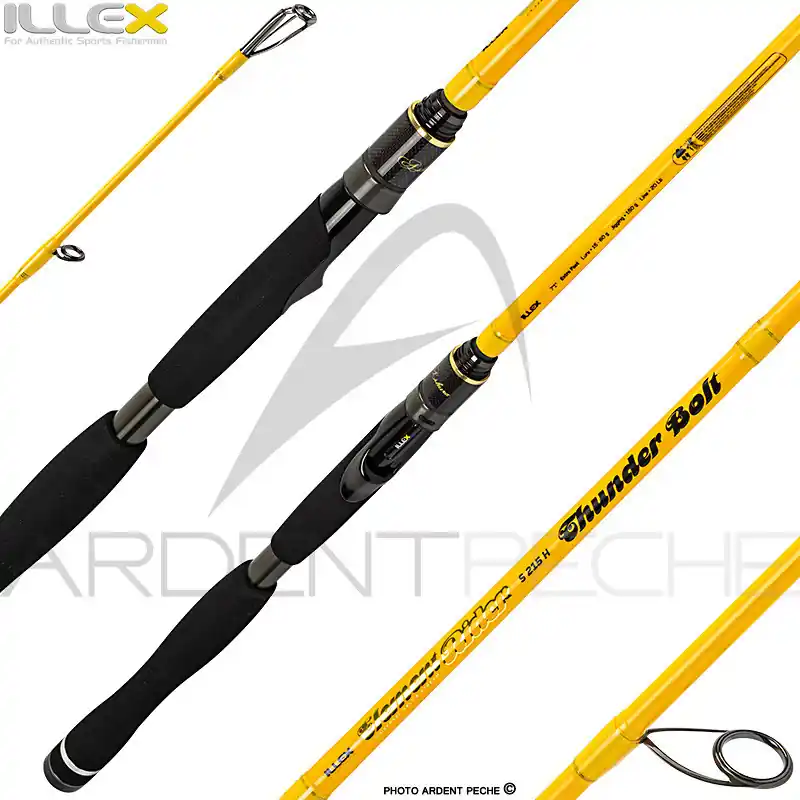 Expédition Rapide Canne ILLEX Ashura Element rider X5 S 215 H Thunder bolt