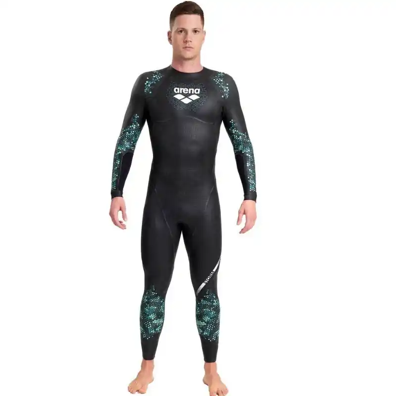 Retour Gratuit Combinaison Arena Powerskin storm coral blue - Homme
