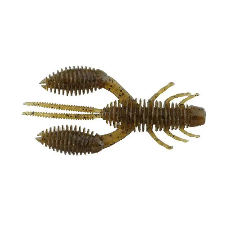 Leurre souple Geecrack Crawl 90 mm Citrouille verte Vente Flash