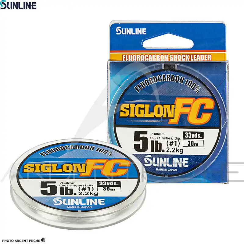 Vente Directe Fils fluorocarbone SUNLINE Siglon FC 30m