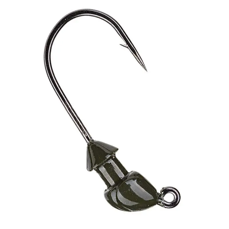 Hameçons Jig Strike King Bébé 3,5 g Potiron vert Satisfait Ou Remboursé