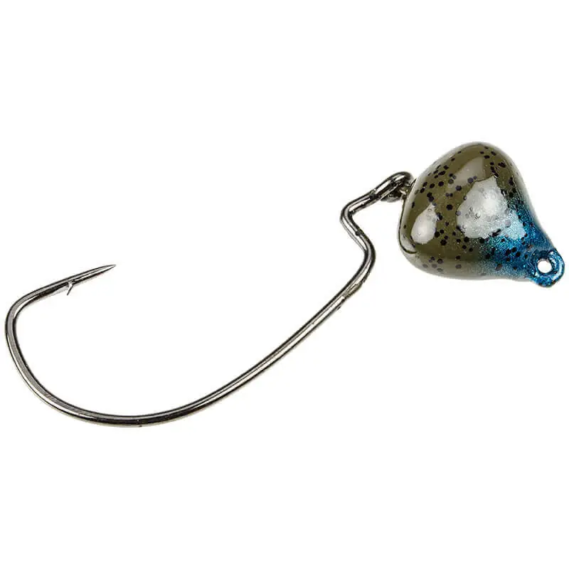 Remise Hameçons Jig Strike King MD Jointed Structure 10,6 g Blue Craw