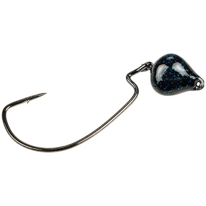 Pas Cher Hameçons Jig Strike King Structure articulée MD 10,6 g Noir Bleu