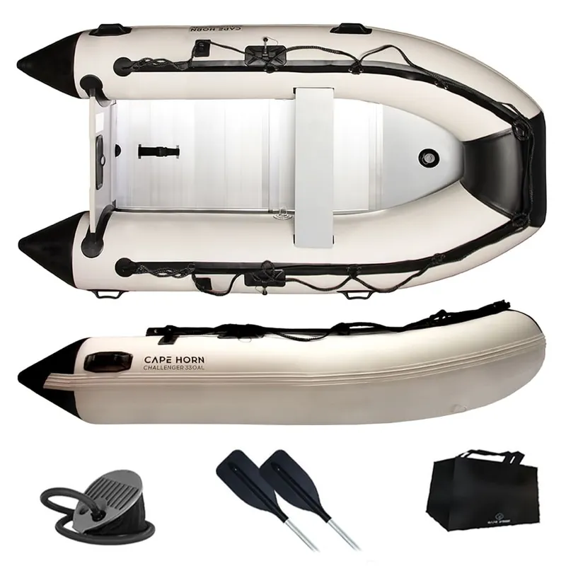 Annexe Pneumatique Cape Horn Challenger 330 Fond Aluminium Gris Clair Livraison Express