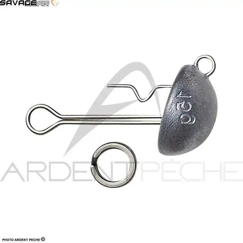 Certifié Tête plombée SAVAGE GEAR Punch rig heads