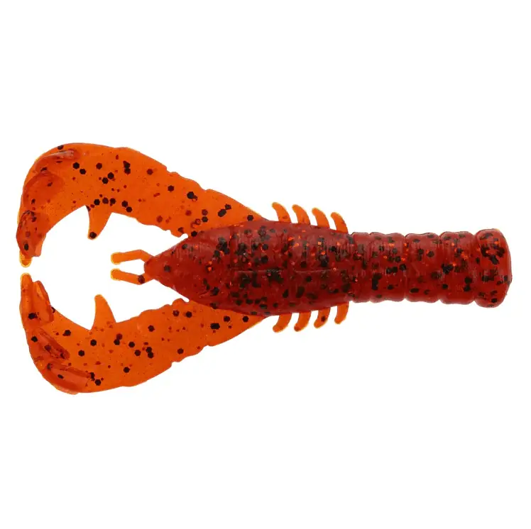 Leurre souple Yamamoto Yama Craw 3" - 76 mm Fire Craw Offre Limitée