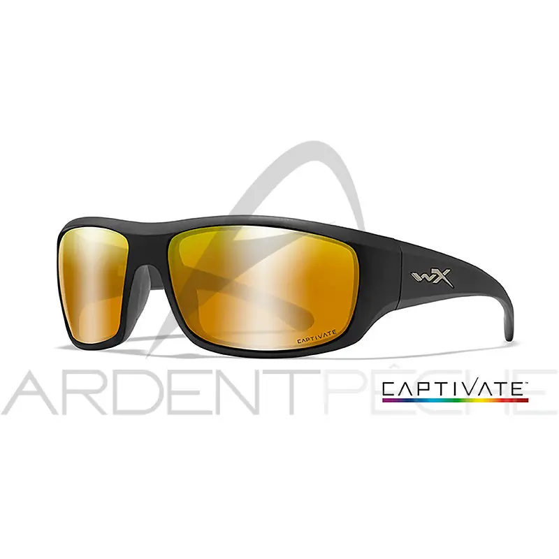 Quantité Limitée Lunettes polarisantes WILEY X Omega captivate Bronze mirror Matte black frame
