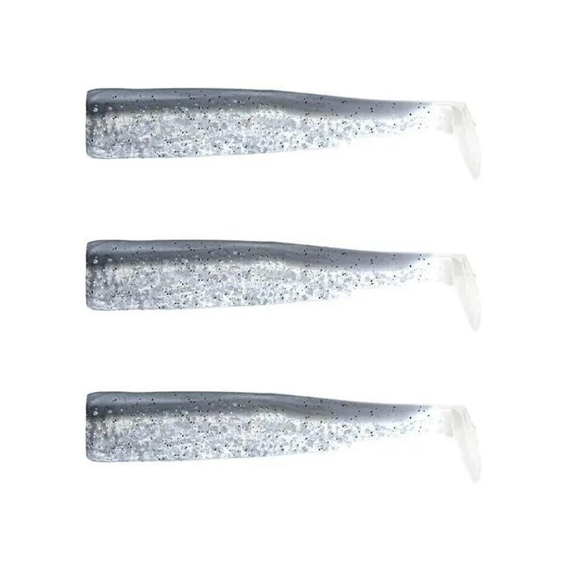 Emballage Leurres souple Black Minnow Nº3 120 Frappe d‘argent Offre Limitée