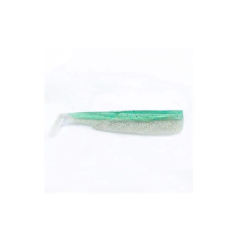 Emballage Leurres souple Black Minnow Nº4 140 Paillettes vertes SC Livraison Express