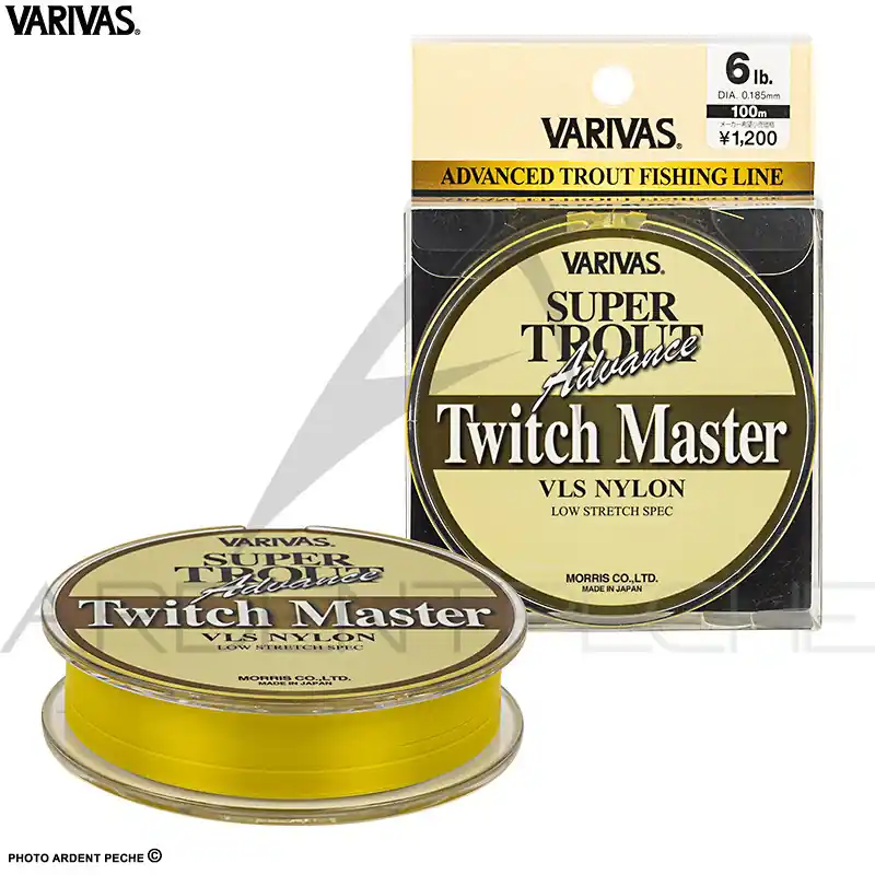 Promotion Fils nylon VARIVAS Super trout advance twitch master