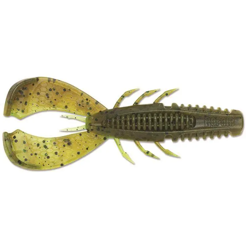 Leurre souple Crabe Rapala Crushcity Cleanup Craw 3 - 90 mm Vert Citrouille Chartreuse Poivre Paiement Sécurisé