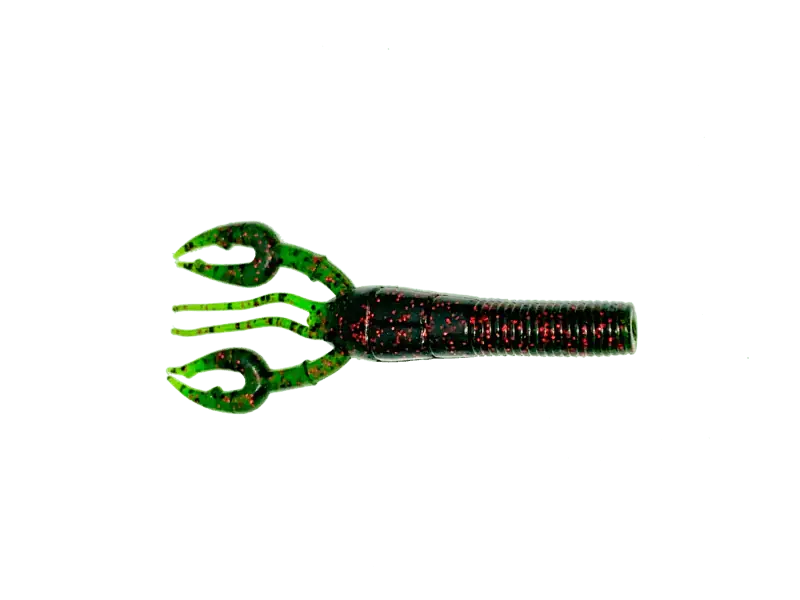 Marque Leurre souple Yamamoto Fat Baby Craw Flotteur 3‘75" 95 mm Watermelon Flocon rouge