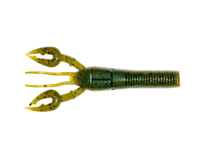 Prix Choc Leurre souple Yamamoto Fat Baby Craw Flotteur 3‘75" 95 mm Vert Citrouille Bleu