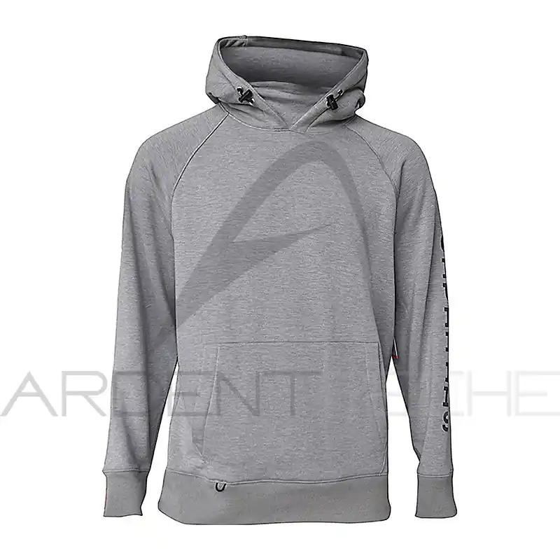 Meilleur Prix Sweat GRUNDENS Dillingham tech hoodie Metal heather