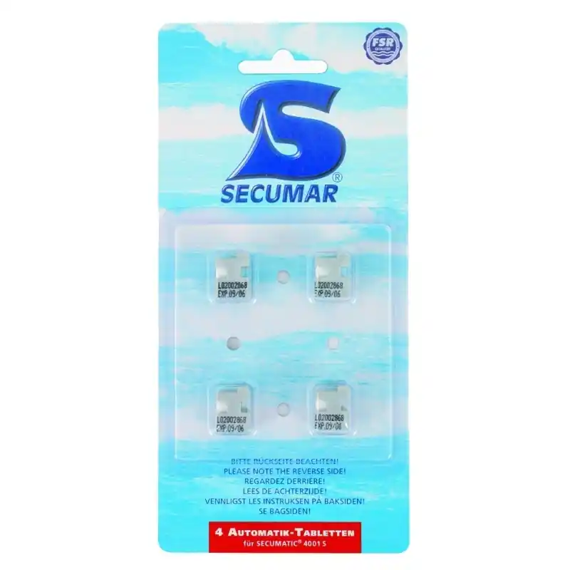 Offre Limitée Pastilles de rechange Secumar 4001S Pill-Box 4