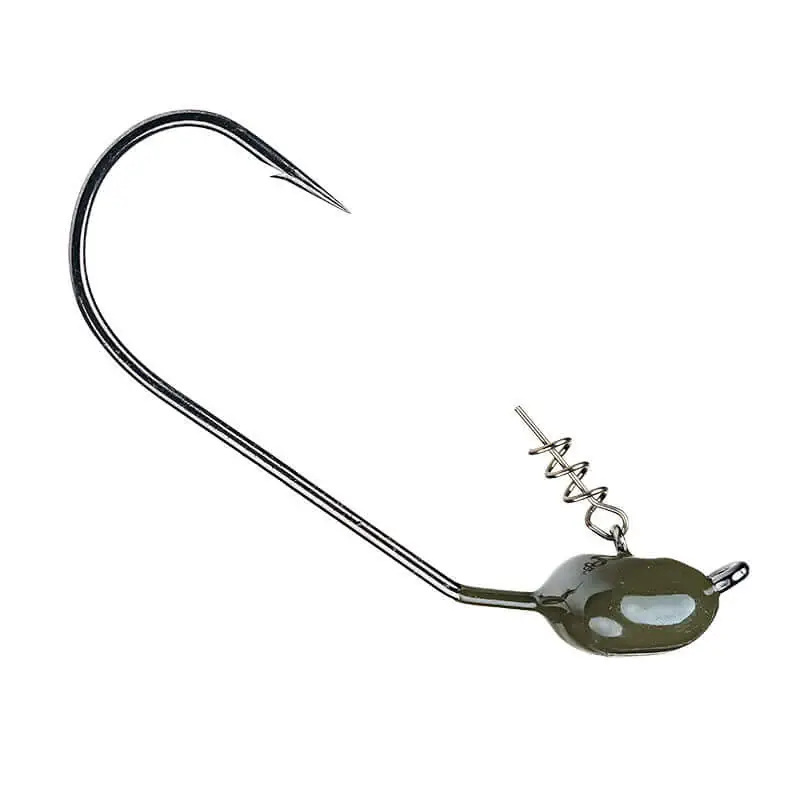 Hameçons Mag Jig Tête Strike King Tour Grade 14,2 g Citrouille verte Prix Cassé