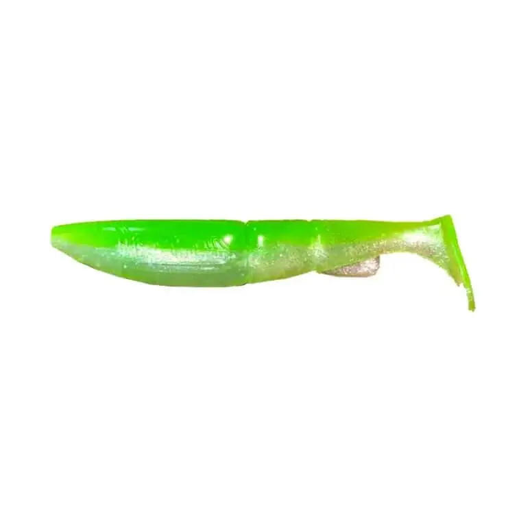 Swimbait Leurre souple Alpha Hacker 5 Ghost Electric Lime Prix Réduit
