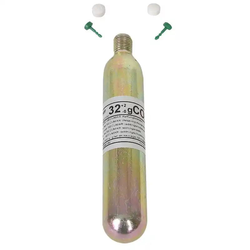 Cartouche Secumar pour gilet de sauvetage Auto CO2 32g serie 4001S, 401S Vente Directe
