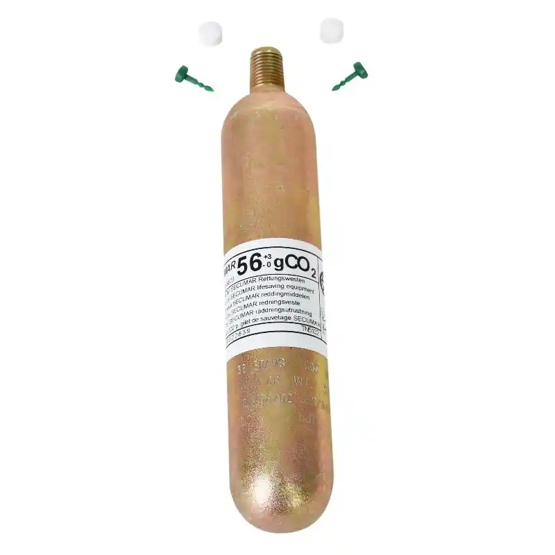 Dernière Chance Cartouche Secumar pour gilet de sauvetage Auto CO2 56g serie 4001S, 401S