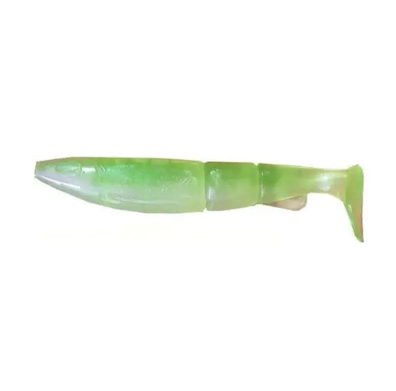 Swimbait Leurre souple Alpha Hacker 8 Vert Pourpre Usine Directe