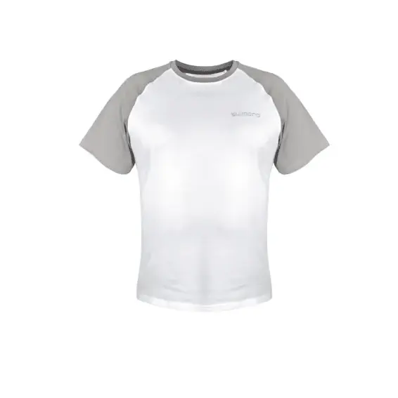 Remise T-shirt Shimano Blanc à manches courtes