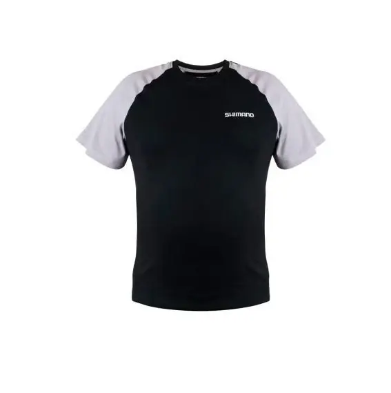 Bon Plan T-shirt Shimano Manches courtes noir