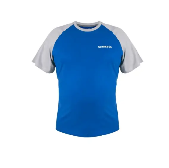 Livraison Express T-shirt Shimano Manches courtes Bleu