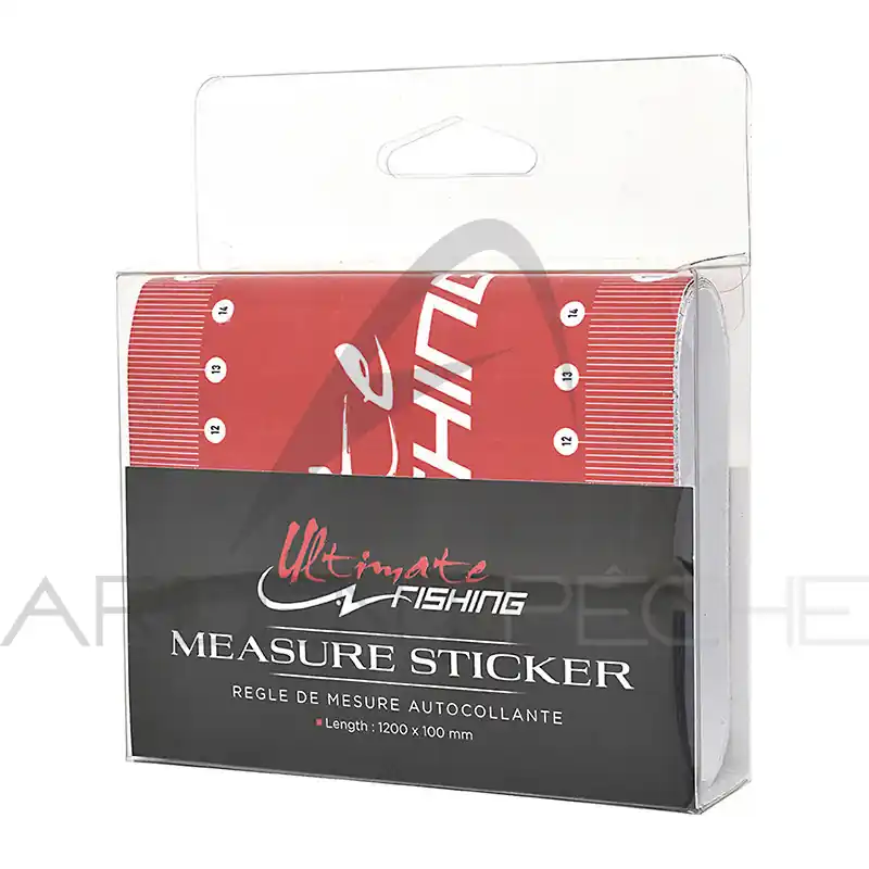 Toise ULTIMATE FISHING Measure sticker Expédition Rapide