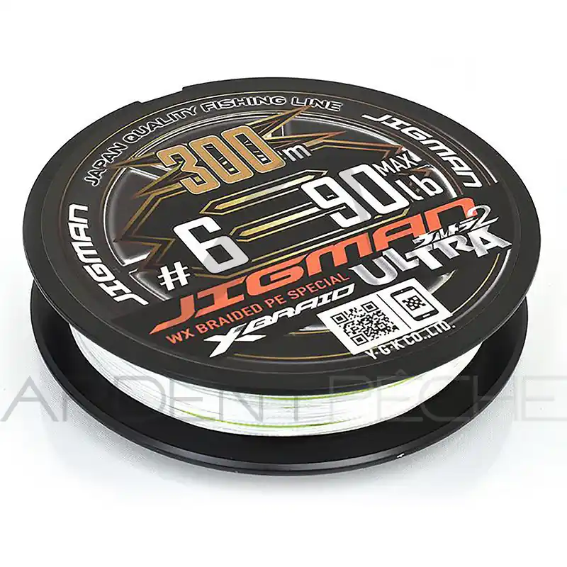 Produit De Marque Tresse XBRAID Jigman ultra X8 300m