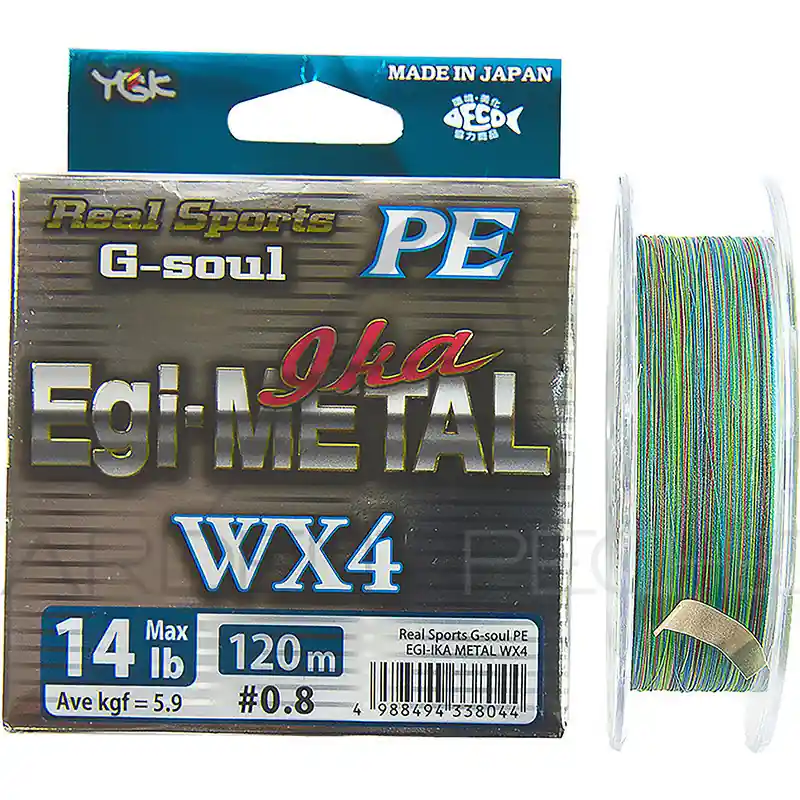 Tresse YGK G Soul WX4 Egi&Metal Livraison Express
