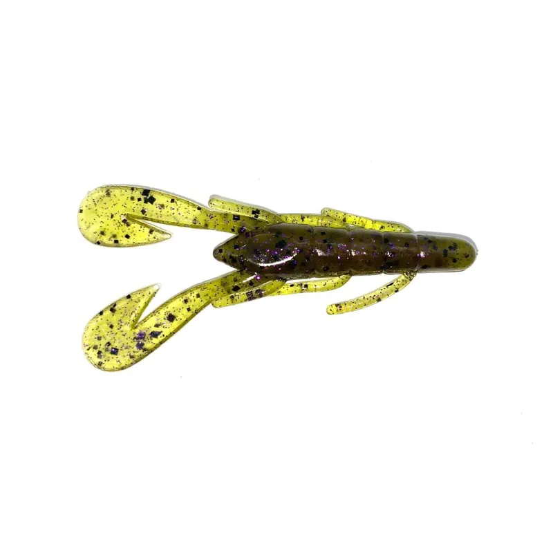 Affaire À Saisir Leurre souple Zoom Ultra Vibe Speed Craw 90 mm Watermelon Paillettes violettes