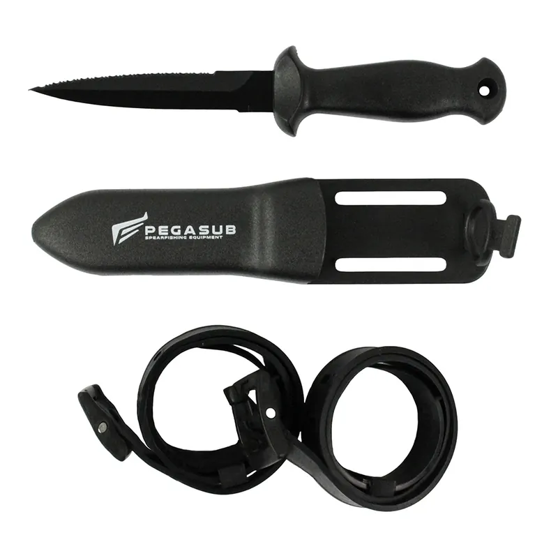 Couteau chasse sous marine Pegasub Ninja 11 cm Pas Cher