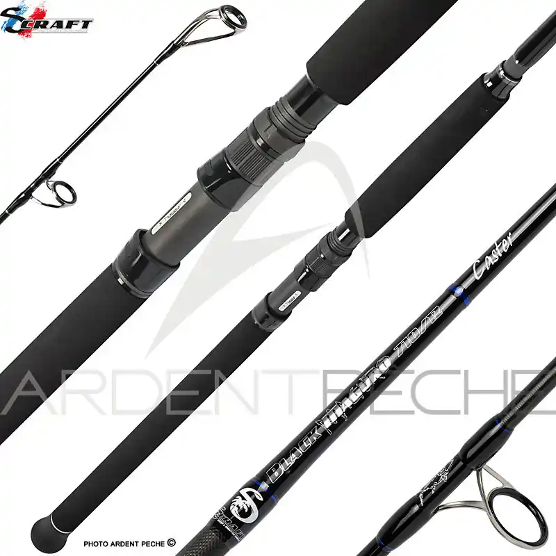 Commander Maintenant Canne S CRAFT Black maguro caster 710/12