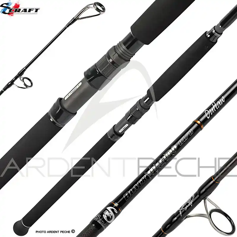 Marque Canne S CRAFT Black maguro outlaw 81/8