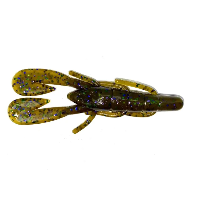 Réduction Leurre souple Zoom Ultra Vibe Speed Craw 90 mm Citrouille verte Candy