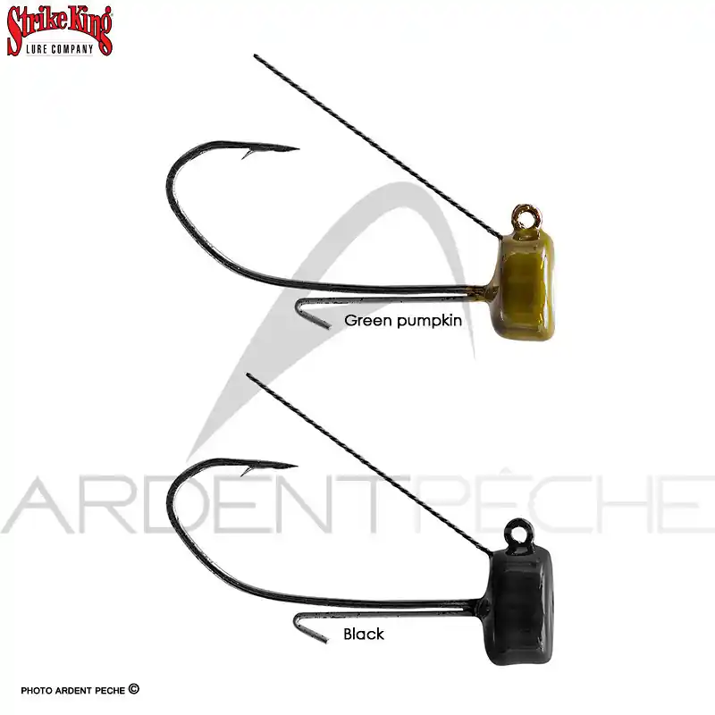 Seulement Aujourd&rsquo;hui Tête plombée STRIKE KING Tour grade ned rig weedless head