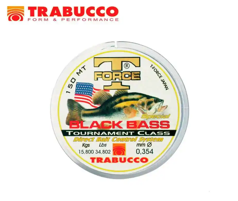 Ligne Trabucco T-Force Black Bass 150 m Soldes